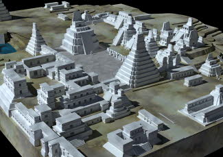 Tikal Zentralbereich von SdOst